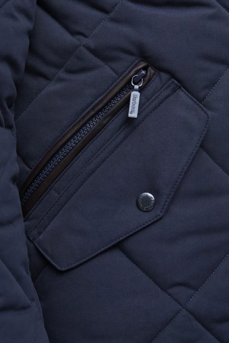 Barbour Winter Chelsea Jacket Navy