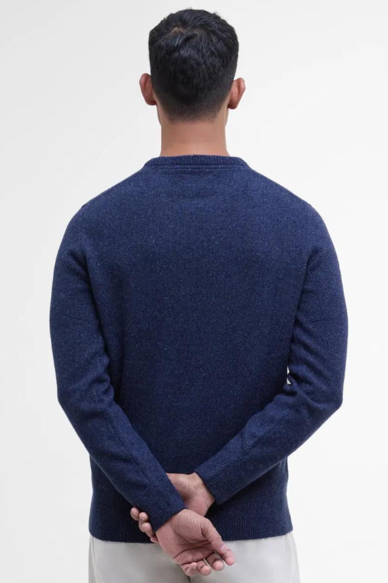 Barbour Essential Tisbury Crew Deep Blue