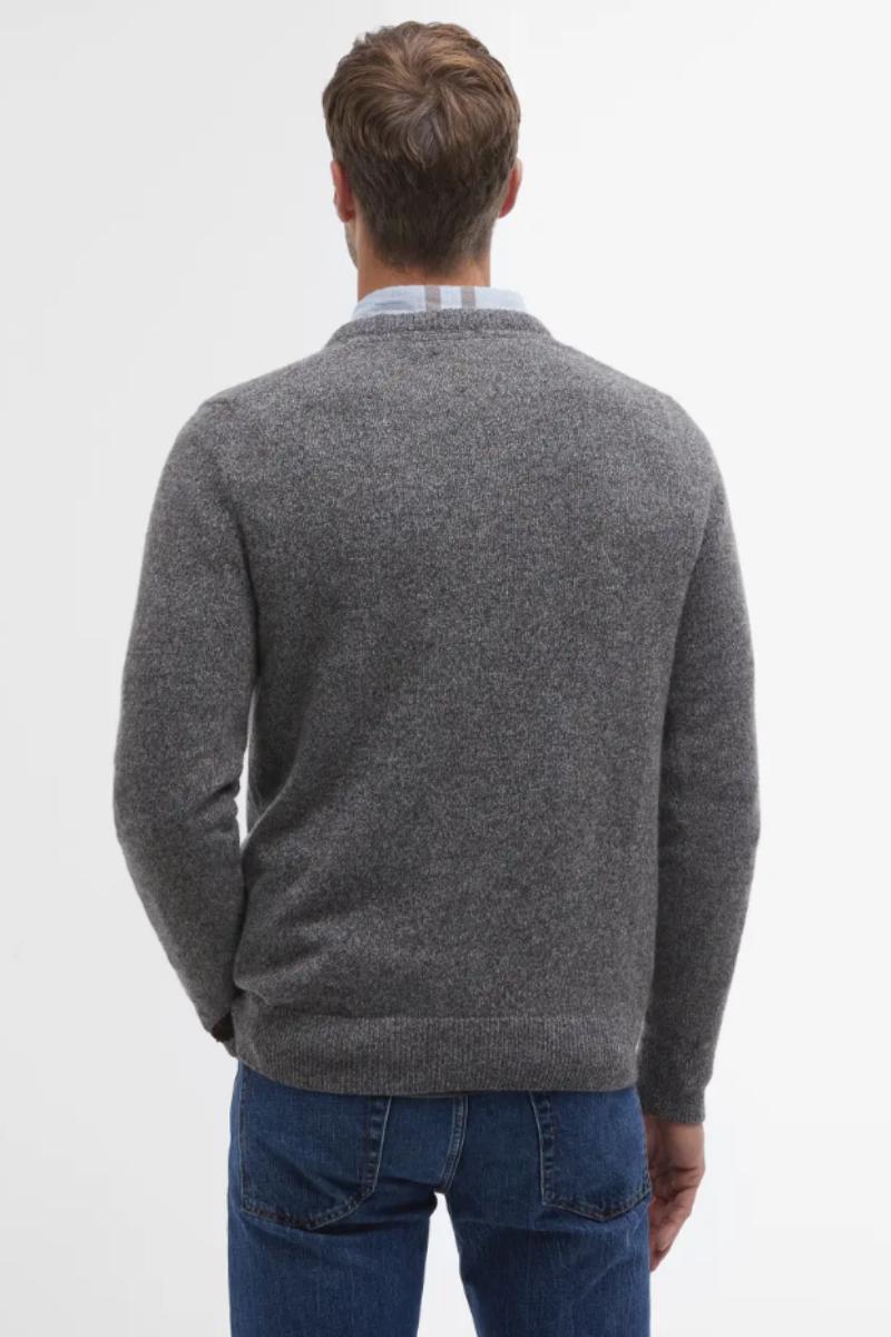 Barbour Essential Tisbury Crew Fog