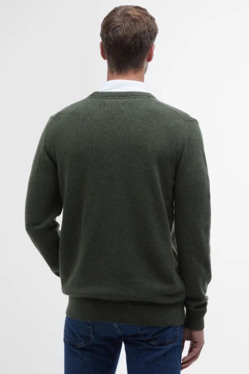 Barbour Essential Tisbury Crew Forest