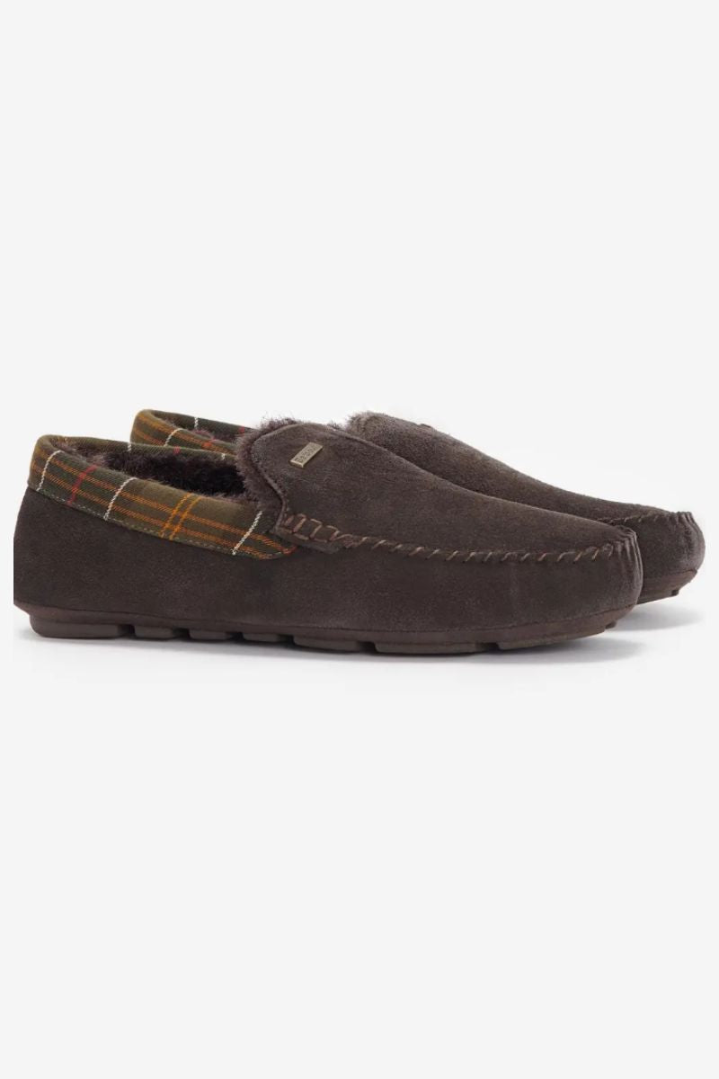 Barbour Monty Slippers Brown
