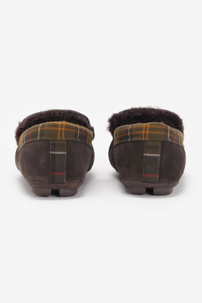 Barbour Monty Slippers Brown