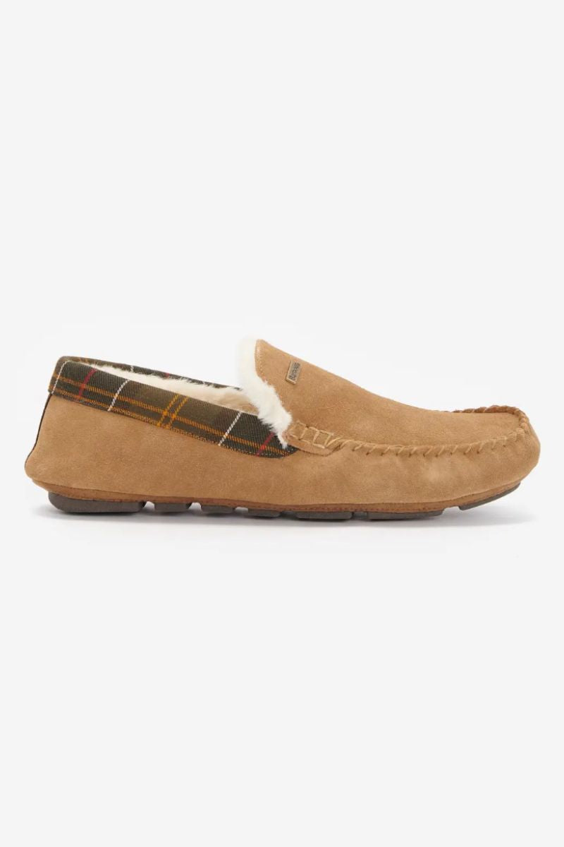 Barbour Monty Slippers Camel