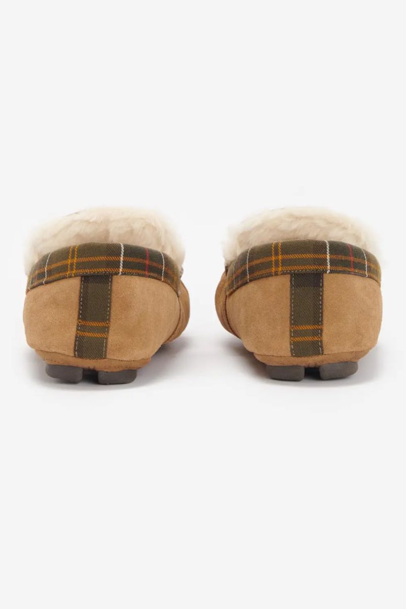 Barbour Monty Slippers Camel