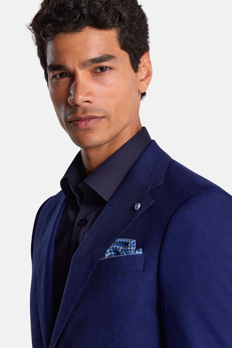 Benetti Regular Fit Challet Sports Jacket Indigo