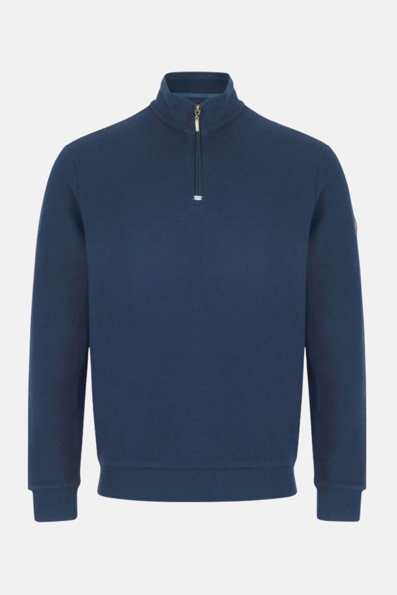 Benetti Walter 1/4 Zip Indigo