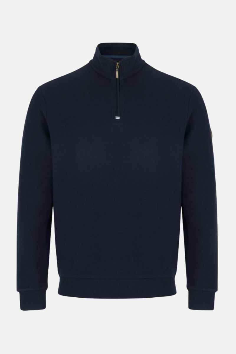 Benetti Walter 1/4 Zip Navy