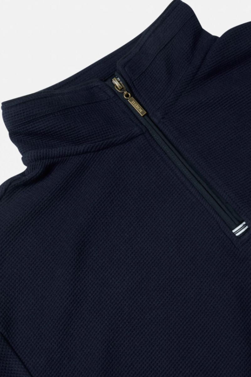 Benetti Walter 1/4 Zip Navy
