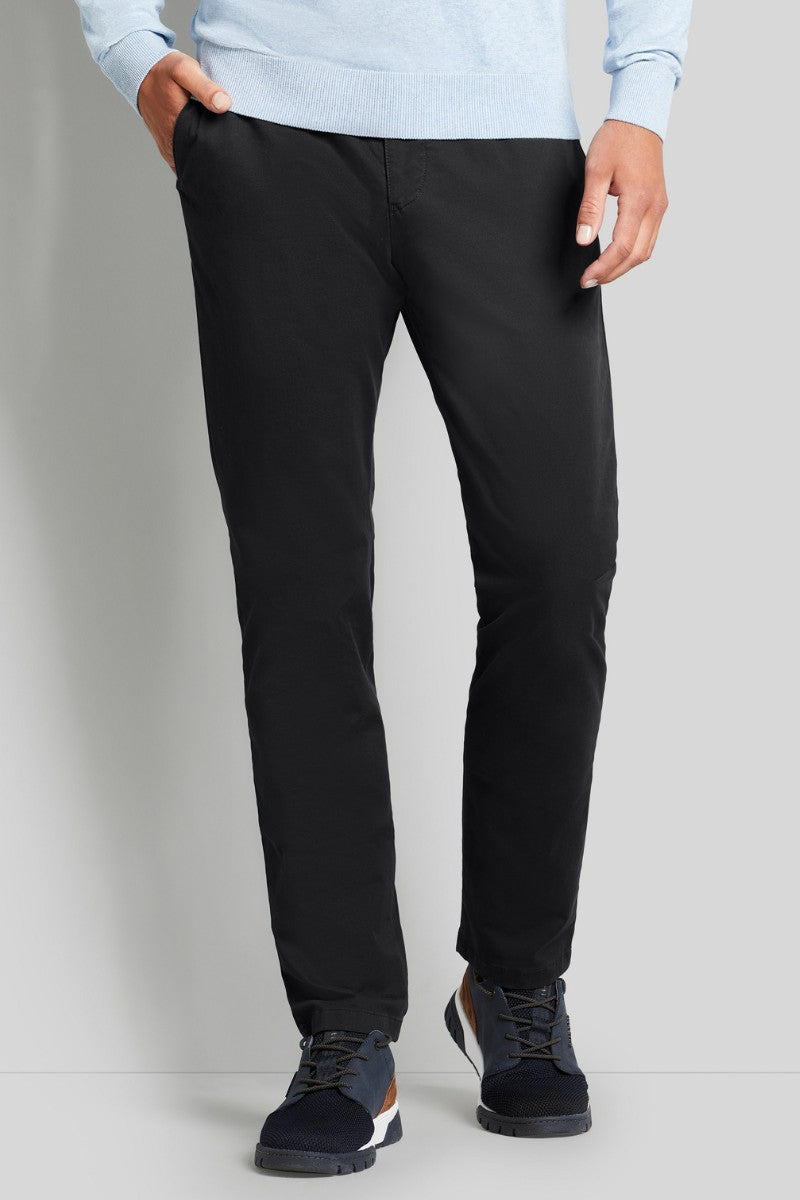 Bugatti 16224 Slim Chino Black