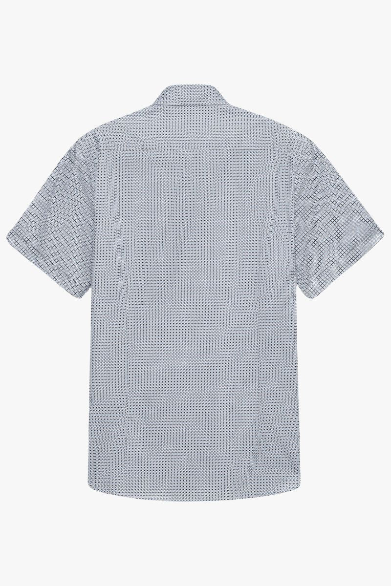 Bugatti 18506E Short Sleeve Print Shirt