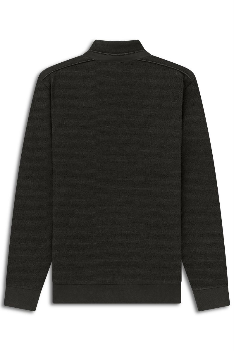 Bugatti 25050F Half Zip Sweatshirt Brown