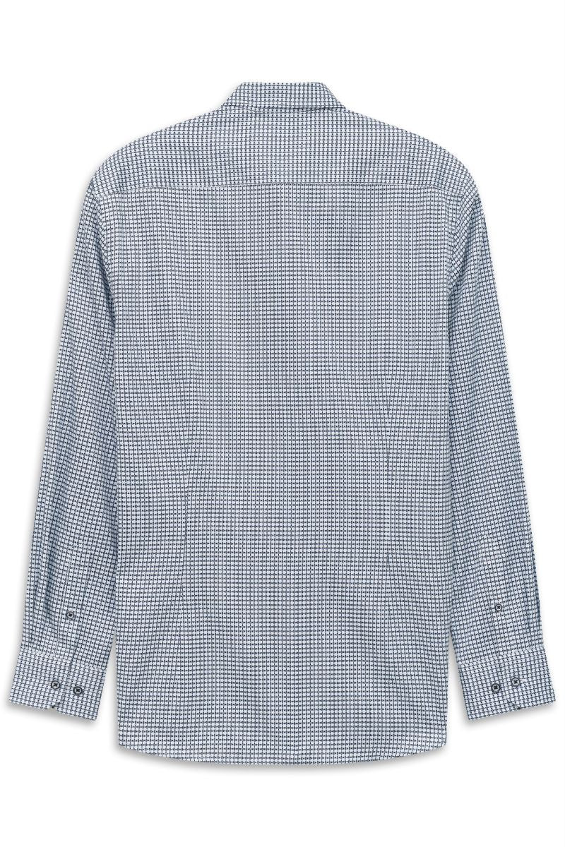 Bugatti 28510F Cotton Casual Shirt Navy