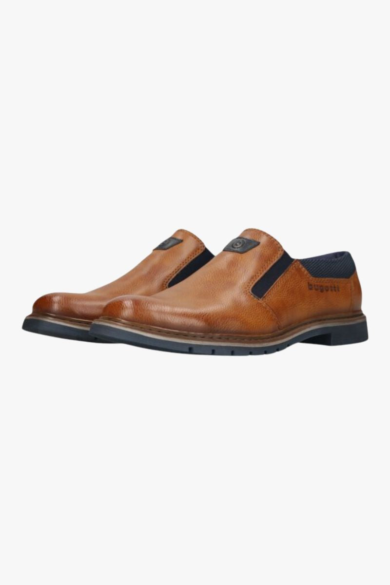 Bugatti AVE60 Slipon Shoe Cognac