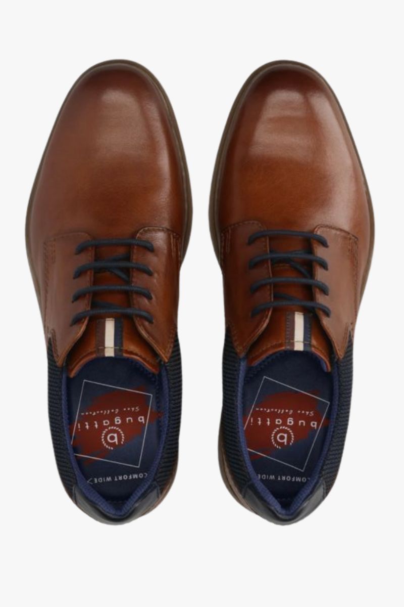 Bugatti AW202 Shoes Cognac