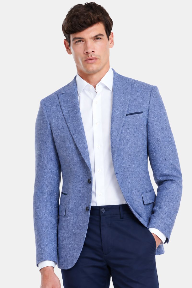 Benetti Simon Tapered Fit Jacket Blue