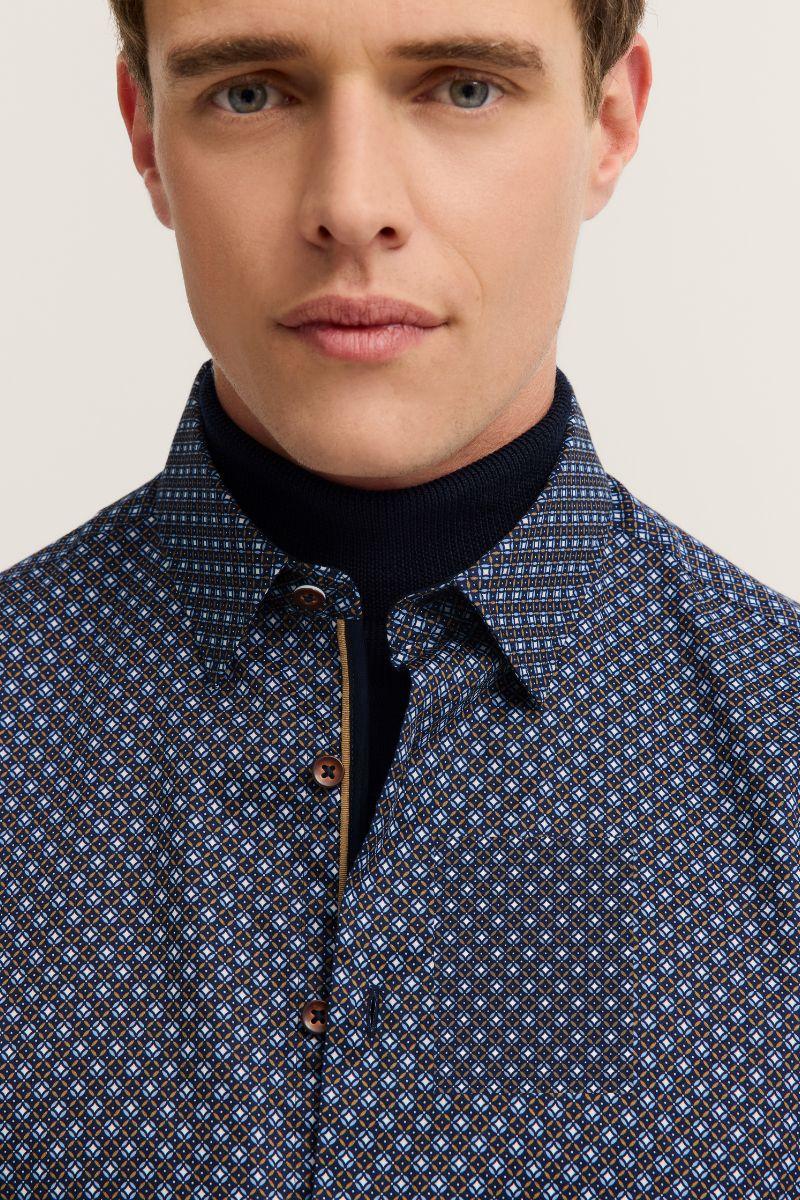 Bugatti 88506D Navy Shirt