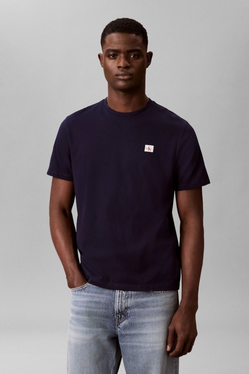 Calvin Klein 272 Badge 30s T-Shirt Maritime