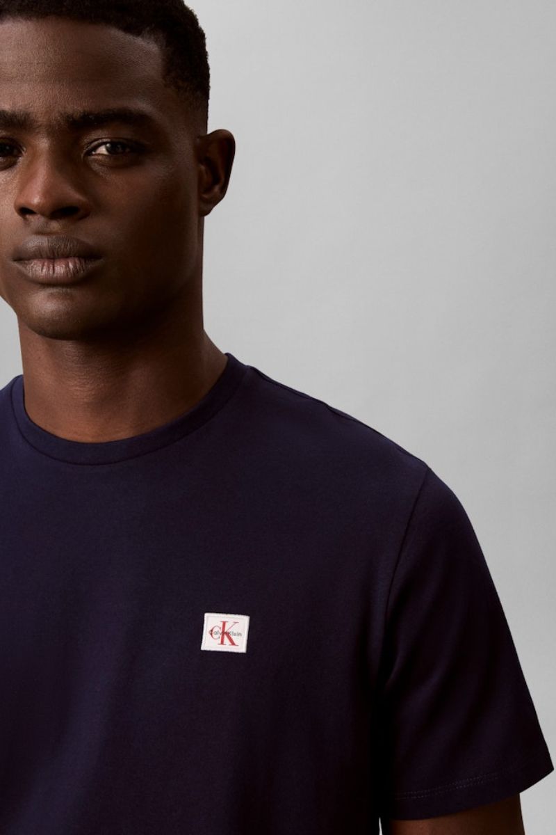 Calvin Klein 272 Badge 30s T-Shirt Maritime