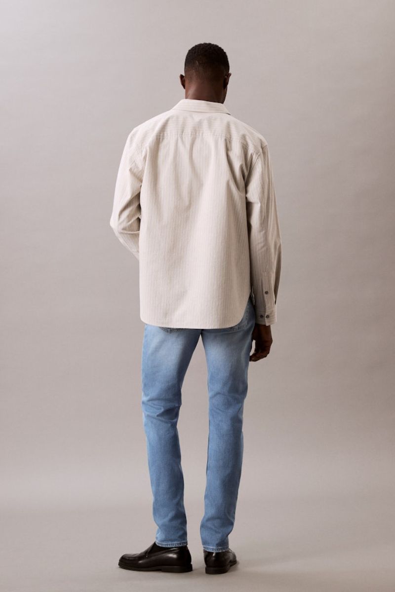 Calvin Klein 759G Slim Taper Jean Arrow Stone
