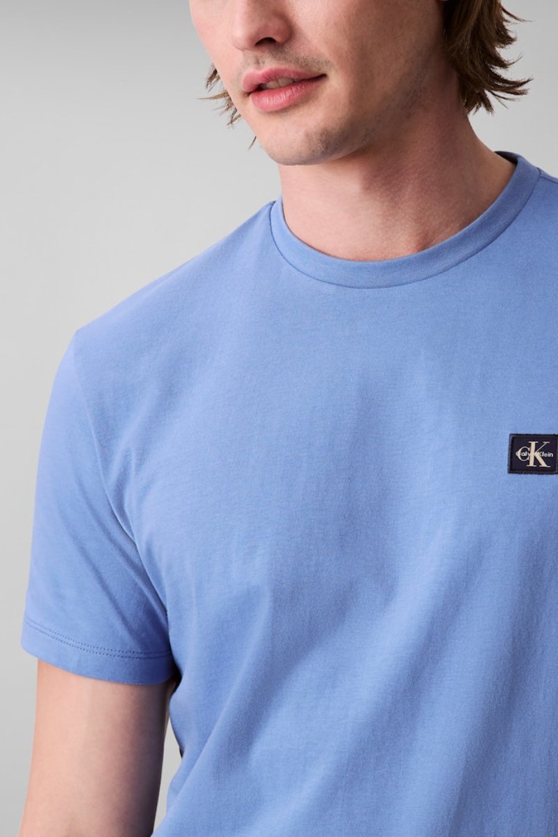 Calvin Klein 272G Badge 30s Jersey T-Shirt (Size L)