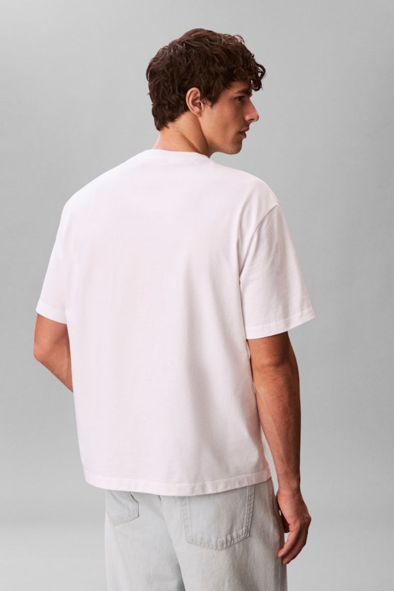 Calvin Klein 16S Elevated Mono T-Shirt White