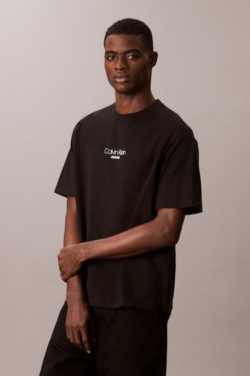 Calvin Klein 851G Rlxd Fit Tee Black