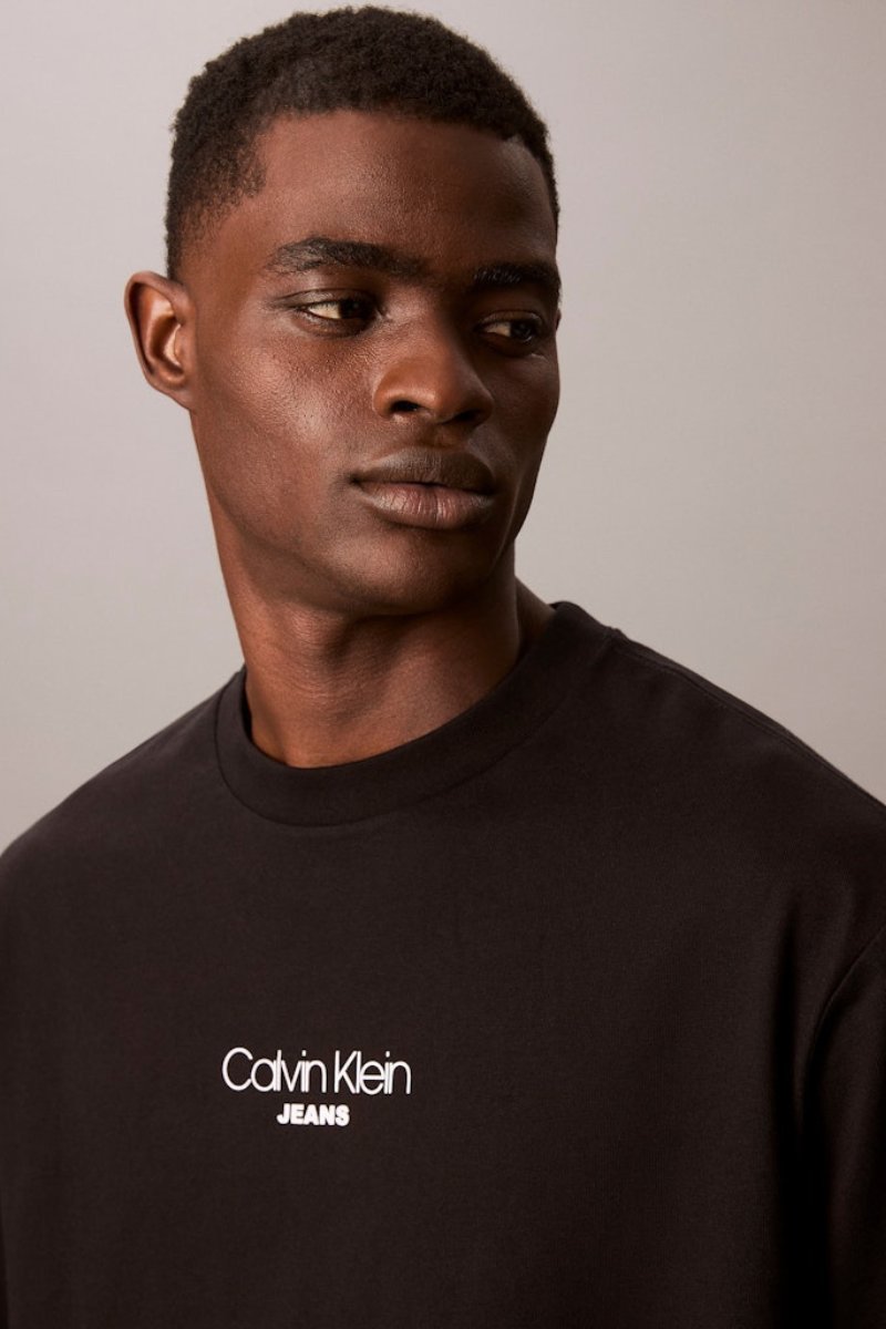 Calvin Klein 851G Rlxd Fit Tee Black