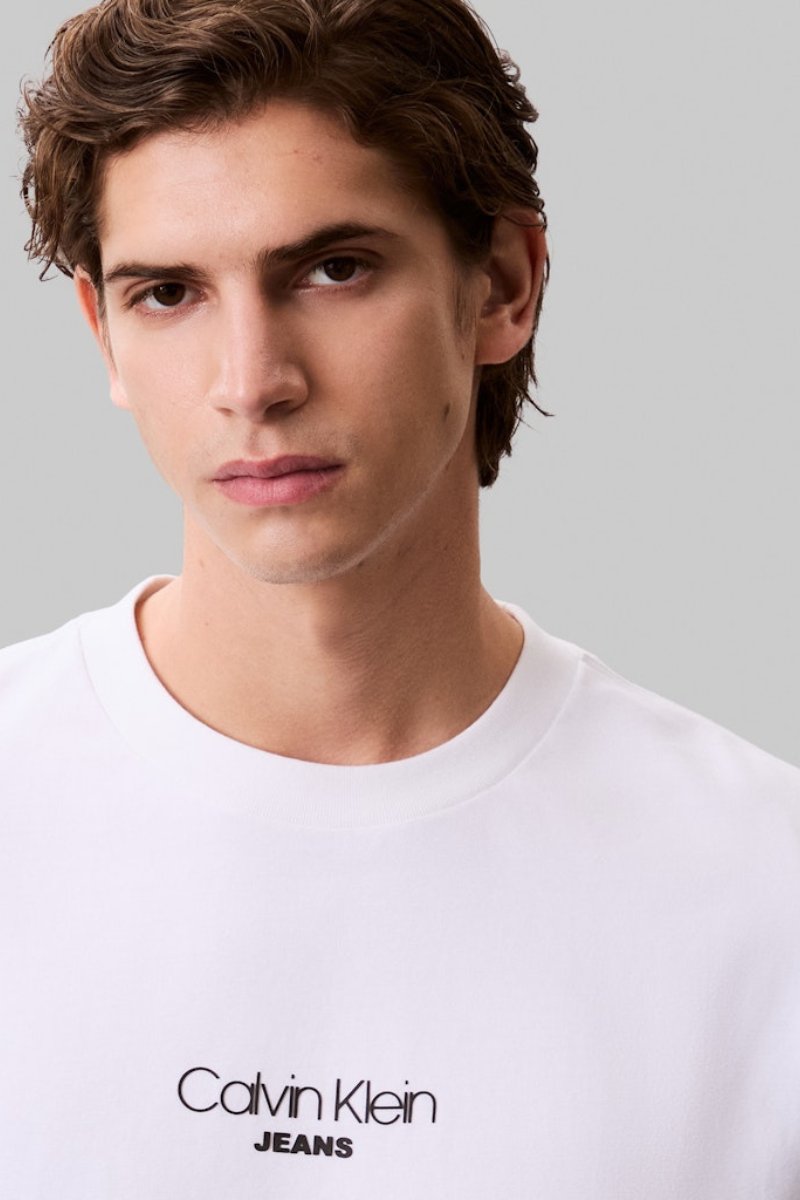 Calvin Klein 851G Rlxd Fit Tee White