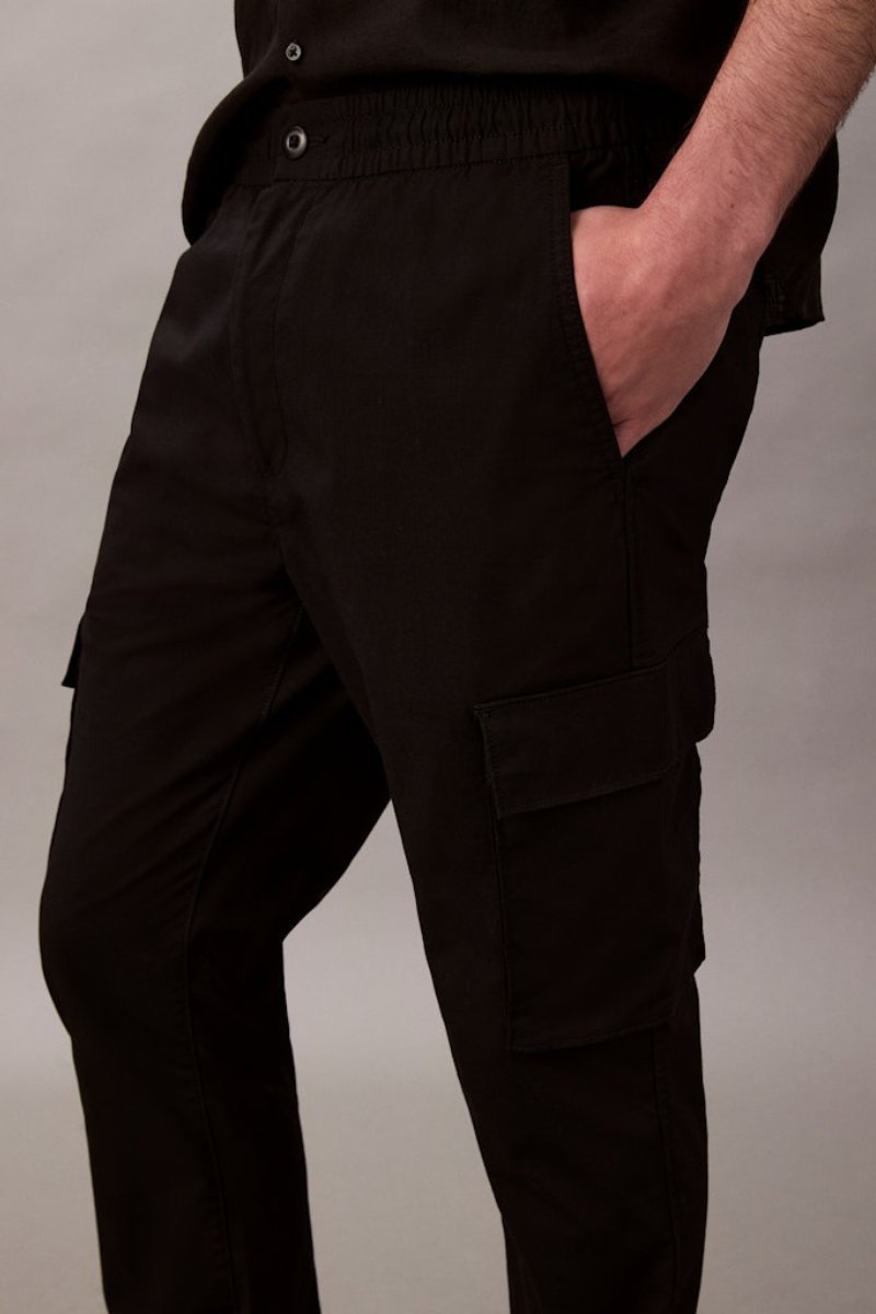 Calvin Klein 617G Skinny Ripstop Cargo Black