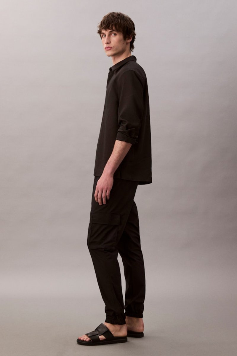 Calvin Klein 617G Skinny Ripstop Cargo Black