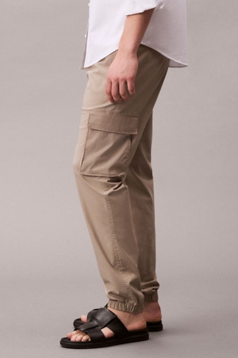 Calvin Klein 617G Skinny Ripstop Cargo Khaki