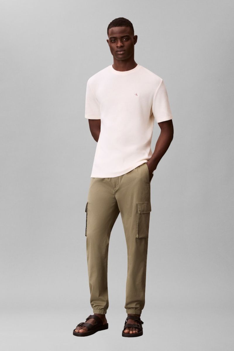 Calvin Klein 608 Skinny Comfort Cotton Cargo Lichen Green