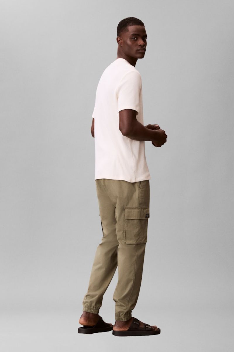 Calvin Klein 608 Skinny Comfort Cotton Cargo Lichen Green