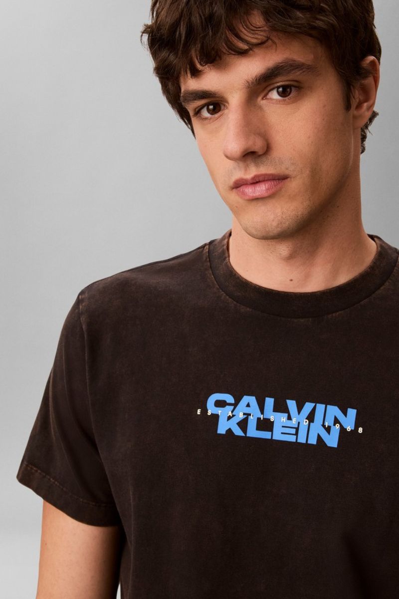 Calvin Klein 20S Washed Spine T-Shirt Black