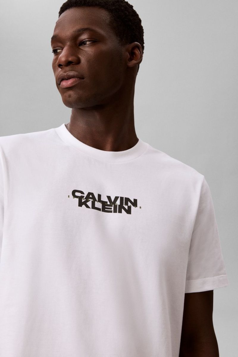 Calvin Klein 20S Washed Spine T-Shirt White