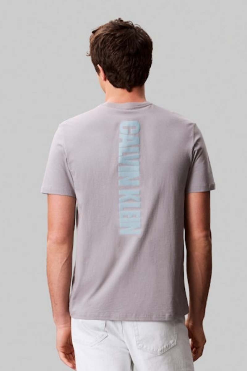 Calvin Klein 846G Word Street T-Shirt Steep Grey