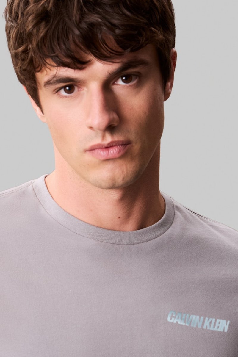 Calvin Klein 846G Word Street T-Shirt Steep Grey