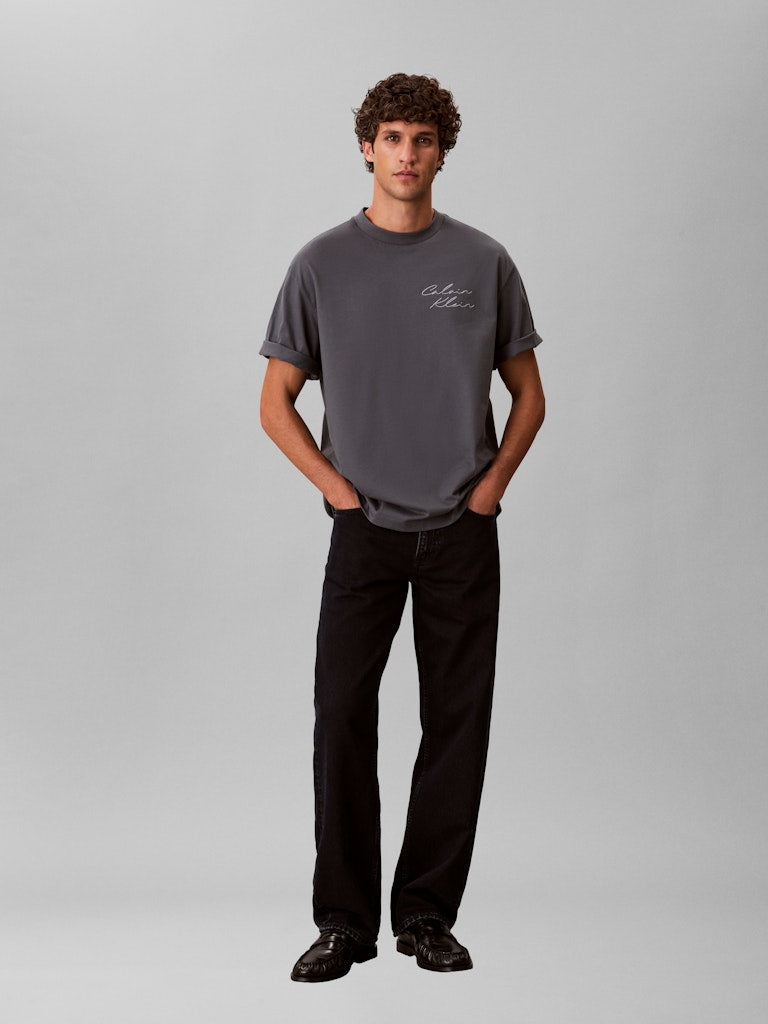 Calvin Klein 828 16S Graphic T-Shirt Turbulance