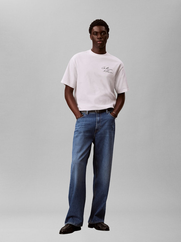 Calvin Klein 828 16S Graphic T-Shirt White