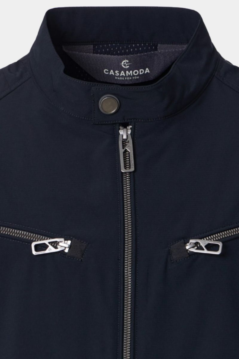 Casa Moda 10060 Biker Jacket Navy