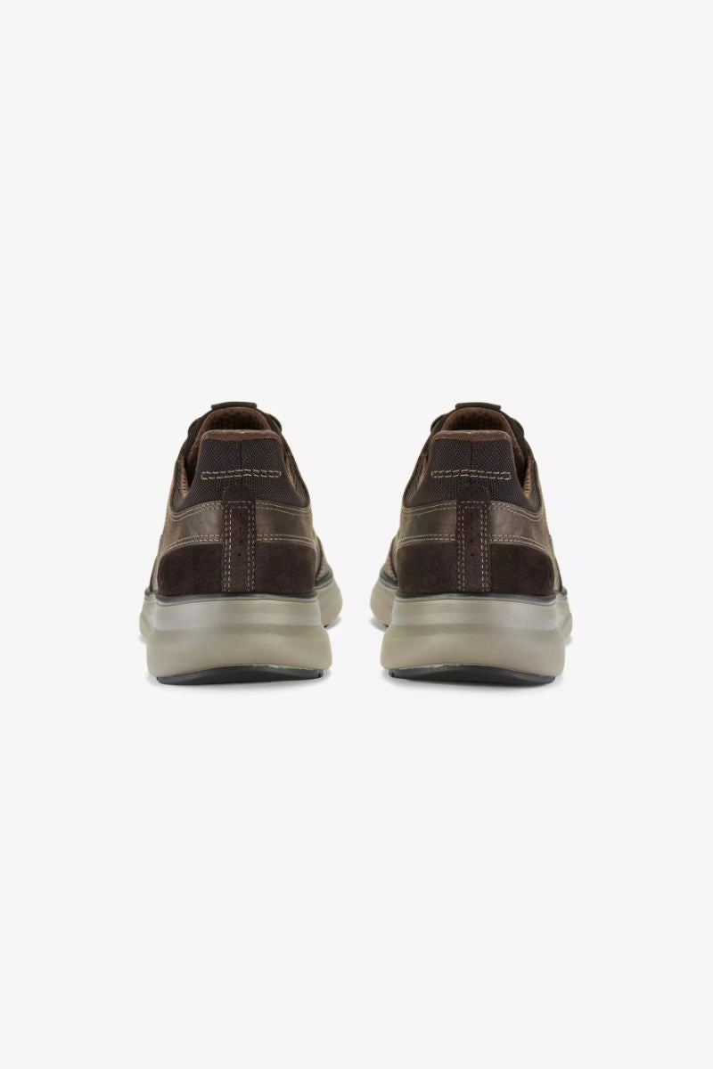 Clarks Mullan Easy Shoe Dark Brown