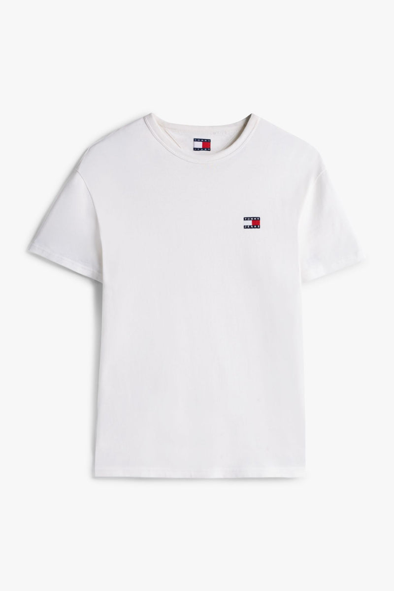 Tommy Jeans 20322 Regular Badge T-Shirt Ecru