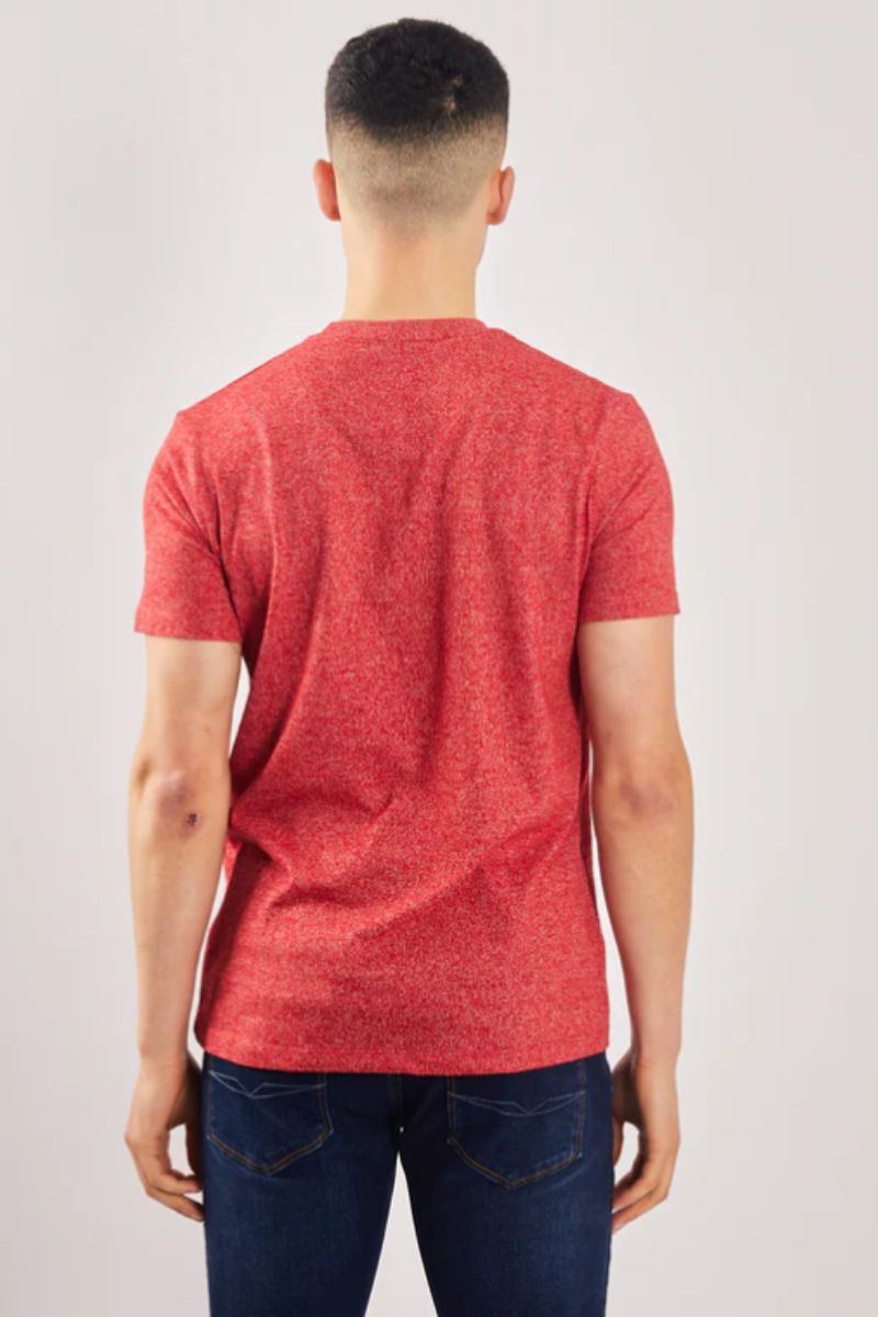 Diesel Basic Sky O Neck T-Shirt Cherry