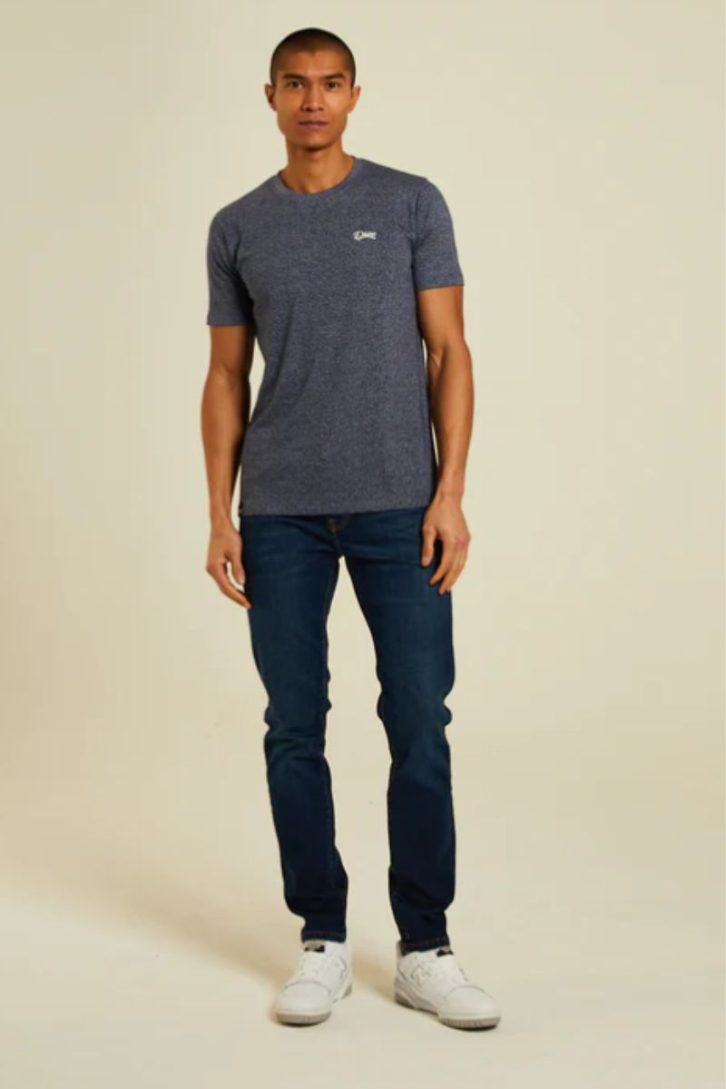 Diesel Basic Sky O Neck T-Shirt Indigo