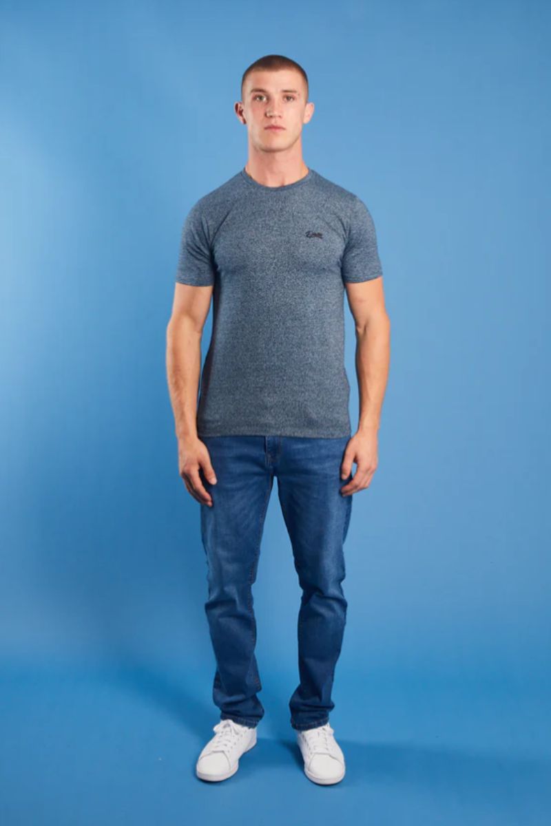 Diesel Basic Sky O Neck T-Shirt Teal