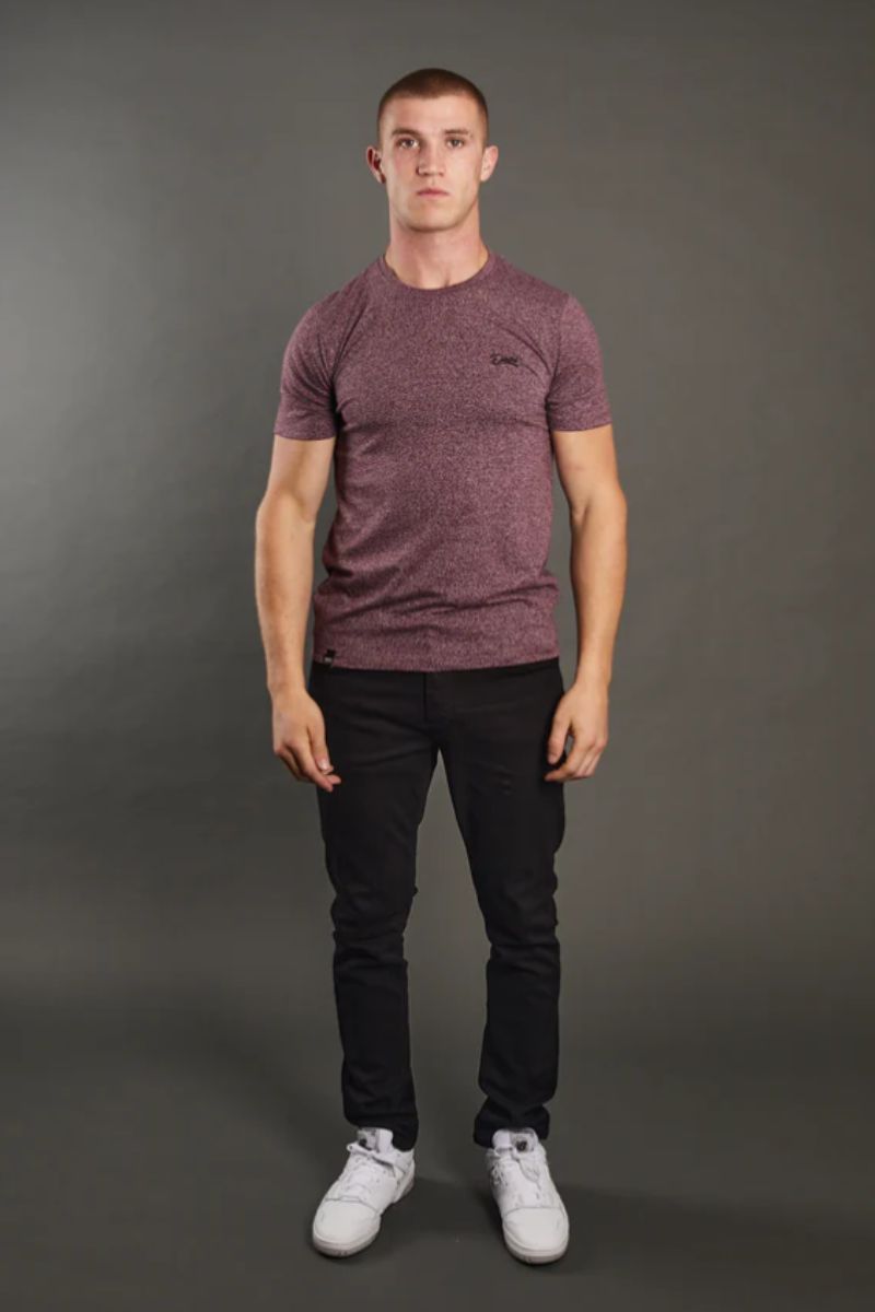 Diesel Basic Sky O Neck T-Shirt Wine