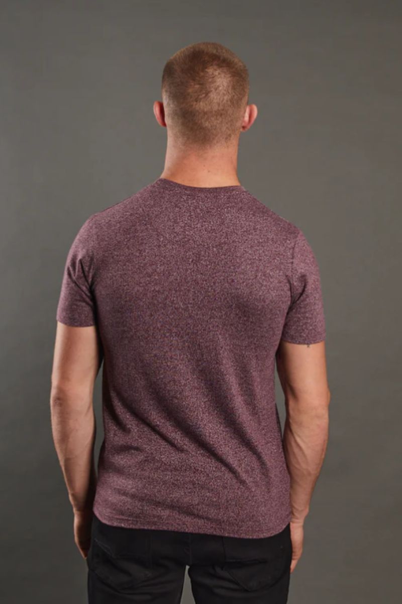 Diesel Basic Sky O Neck T-Shirt Wine