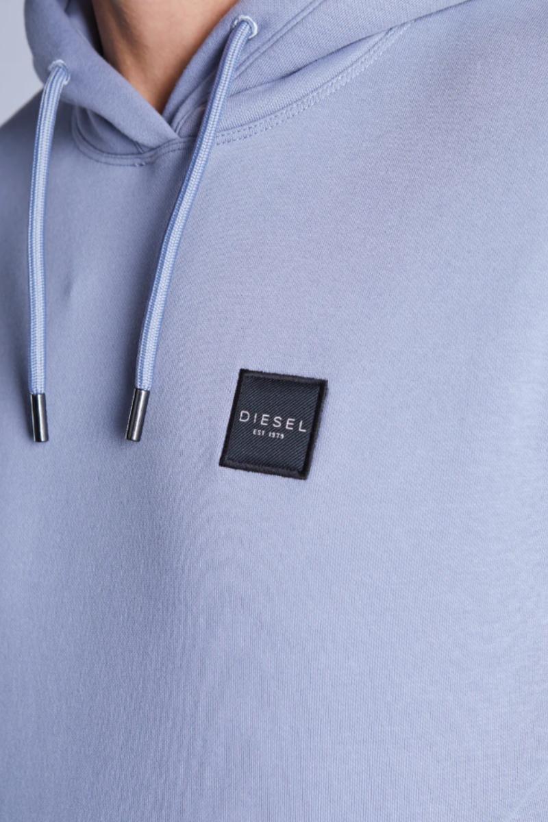 Diesel Dakota Hoodie Blue Wave