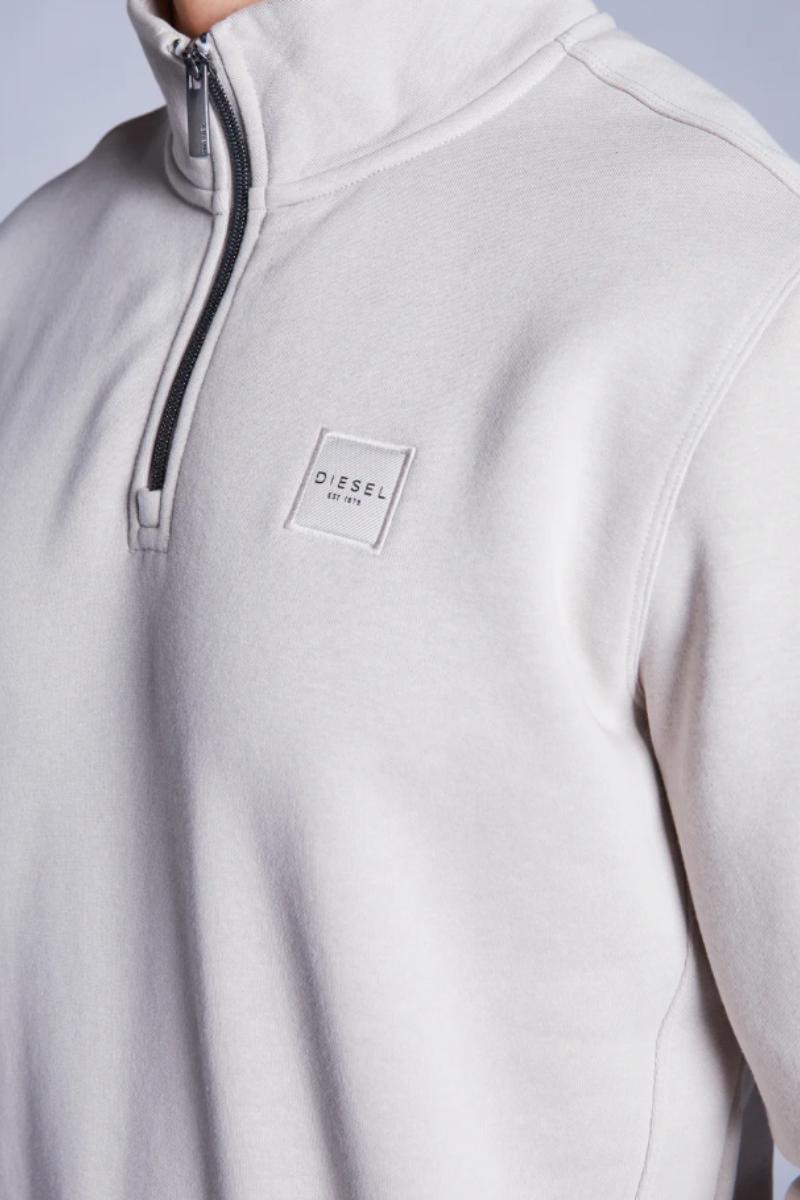 Diesel Dax 1/2 Zip Sweatshirt Beachcomber