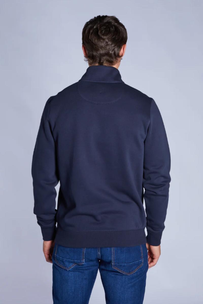 Diesel Dax 1/2 Zip Sweatshirt Salute Navy